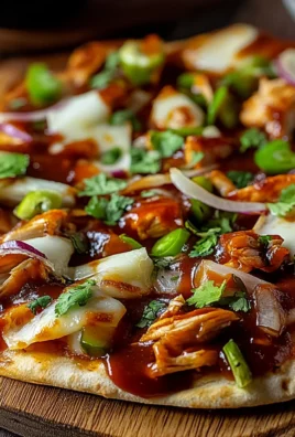 BBQ Chicken Flatbread Pizza