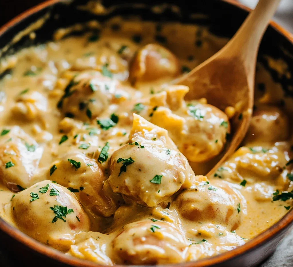 Creamy Baby Potatoes Recipe