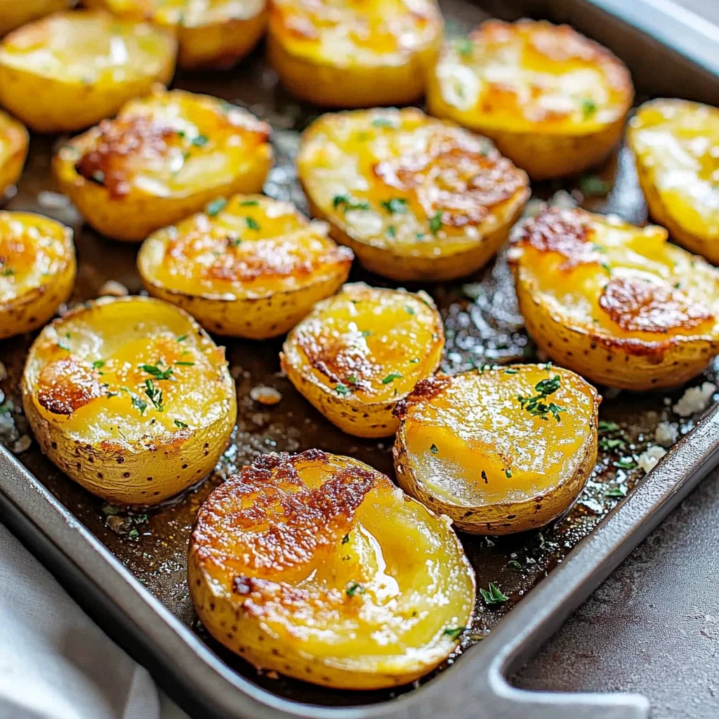 Crispy Baked Smashed Potatoes