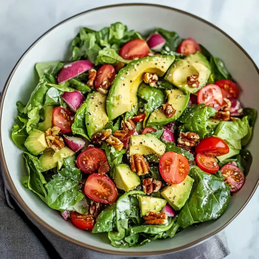 Juicy Spring Salad with Avocado