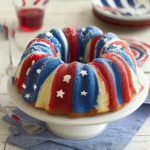 4th of July Bundt Cake