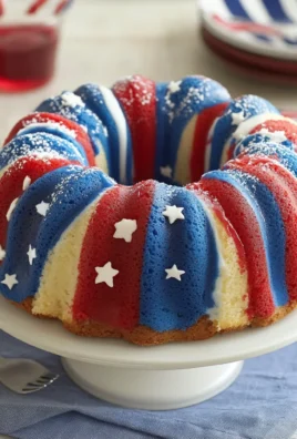 4th of July Bundt Cake
