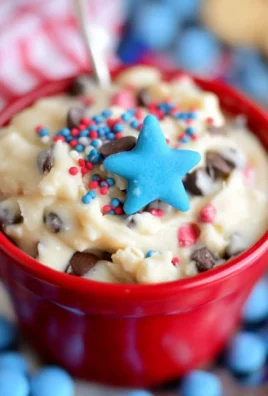 4th of July Cookie Dough Dip Recipe