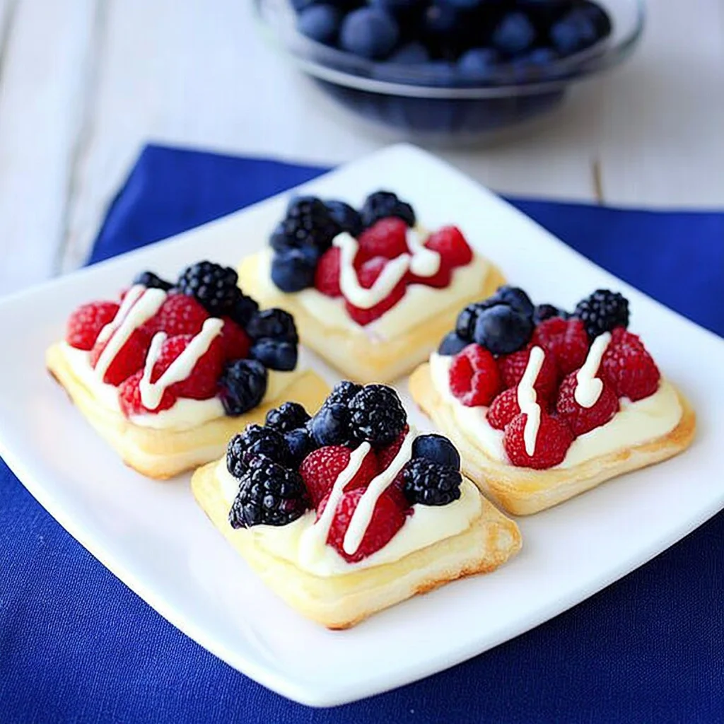 Berry Cream Cheese Pastries