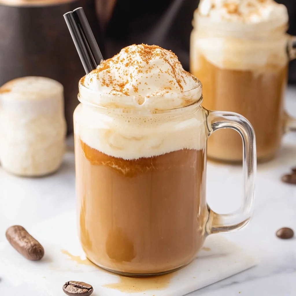 Caramel Cold Brew Float
