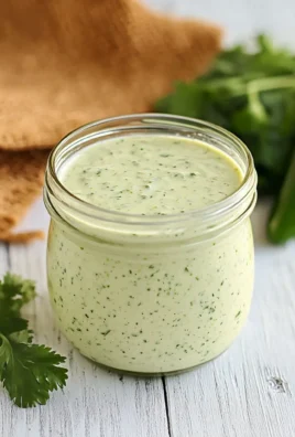 Creamy Jalapeno Cilantro Dip Dressing
