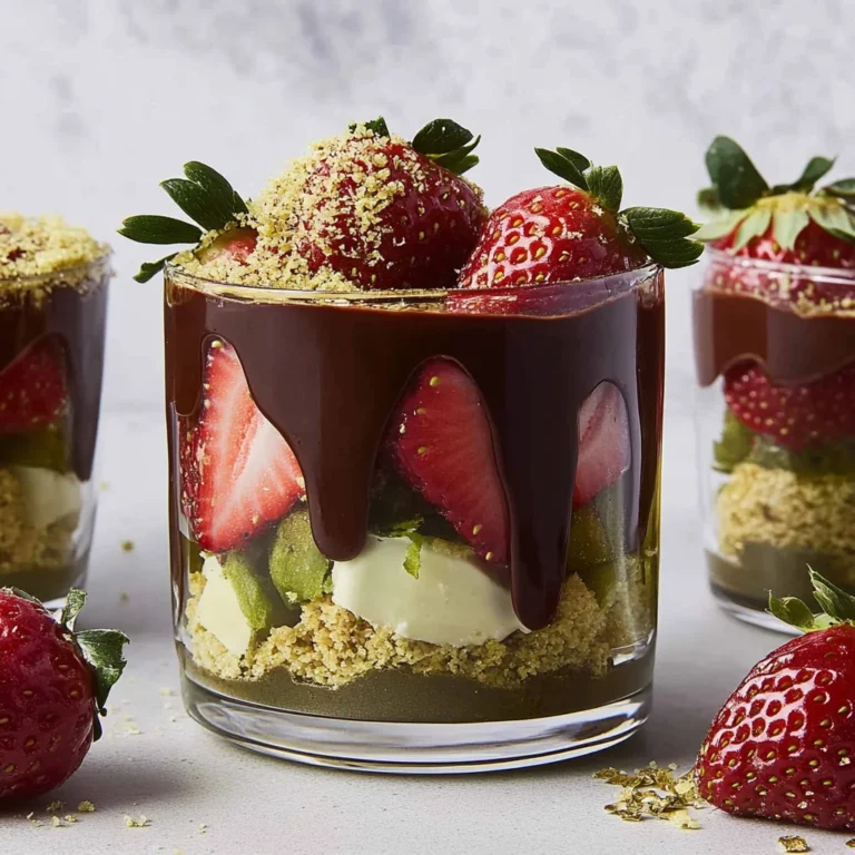 Dubai Chocolate Strawberries