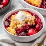 Easy Cherry Cobbler