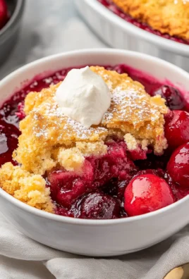 Easy Cherry Cobbler