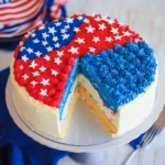 Fourth of July Cheesecake Cake