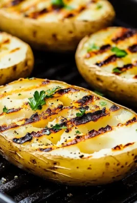 Grilled Baked Potatoes