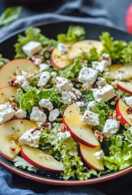 Honeycrisp Apple & Feta Salad