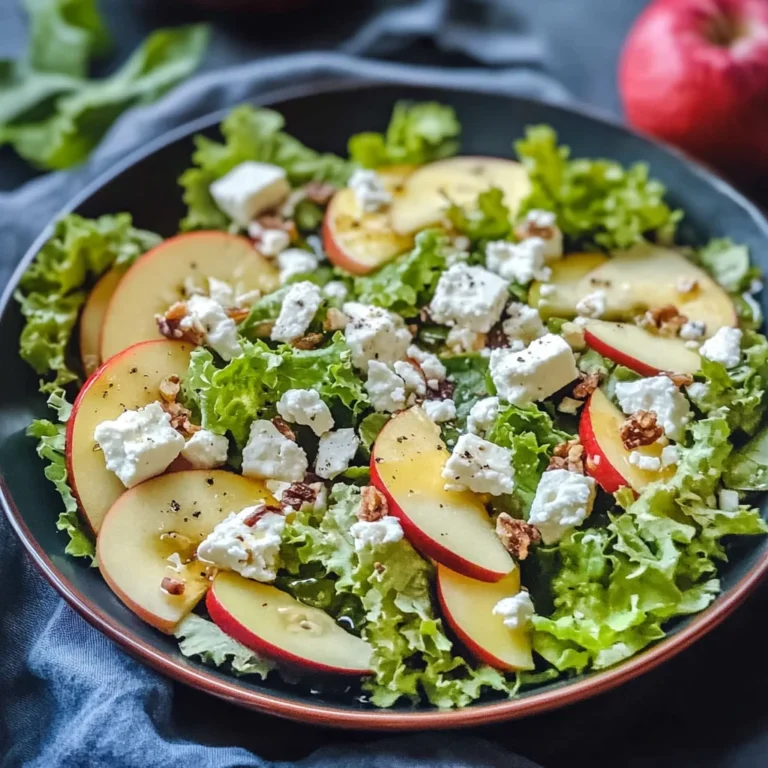 Honeycrisp Apple & Feta Salad