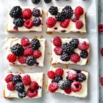 No-Bake Berry Cheesecake Bars