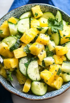 Pineapple Cucumber Salad
