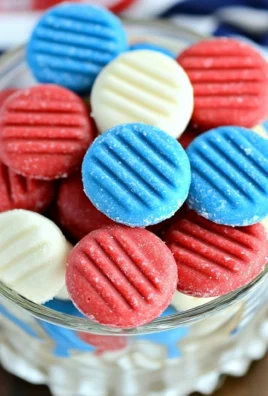 Red, White and Blue Patriotic Peppermint Patties