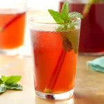 Rhubarb Mint Tea