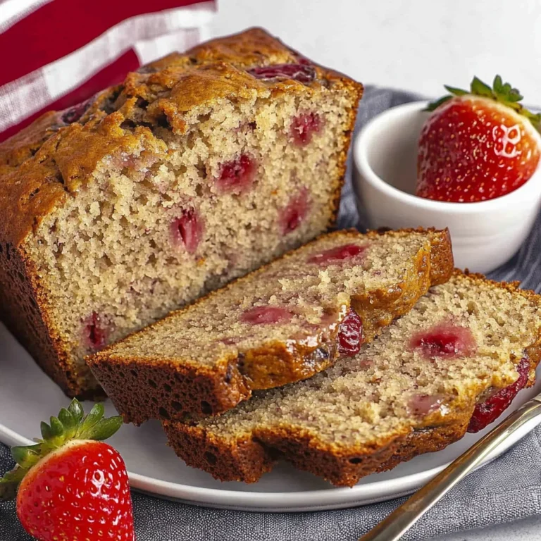 Strawberry Banana Bread