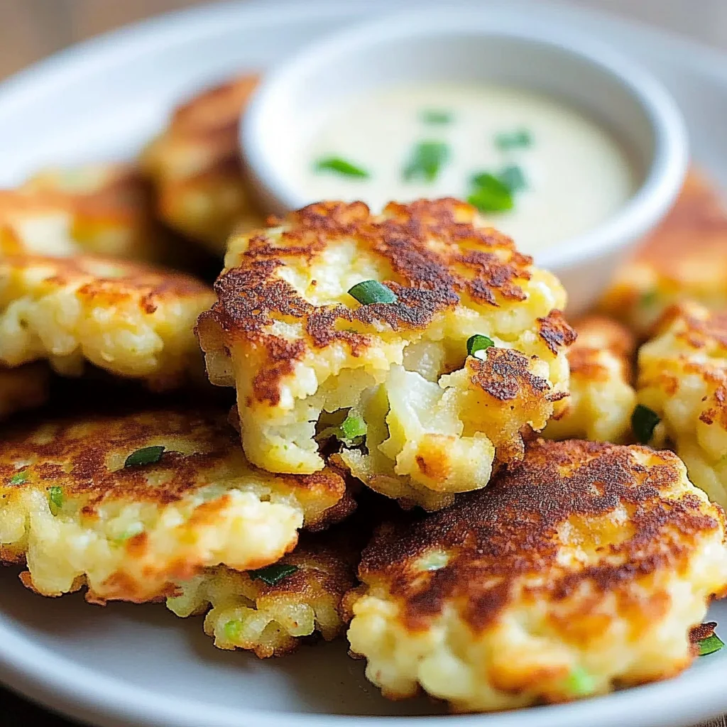 Basic Cauliflower Fritters