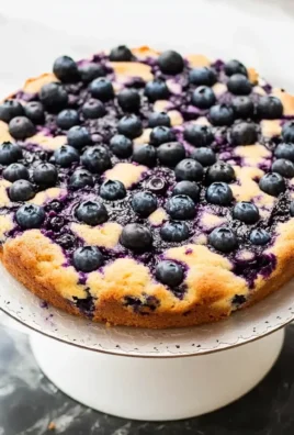 Blueberry Butter Cake