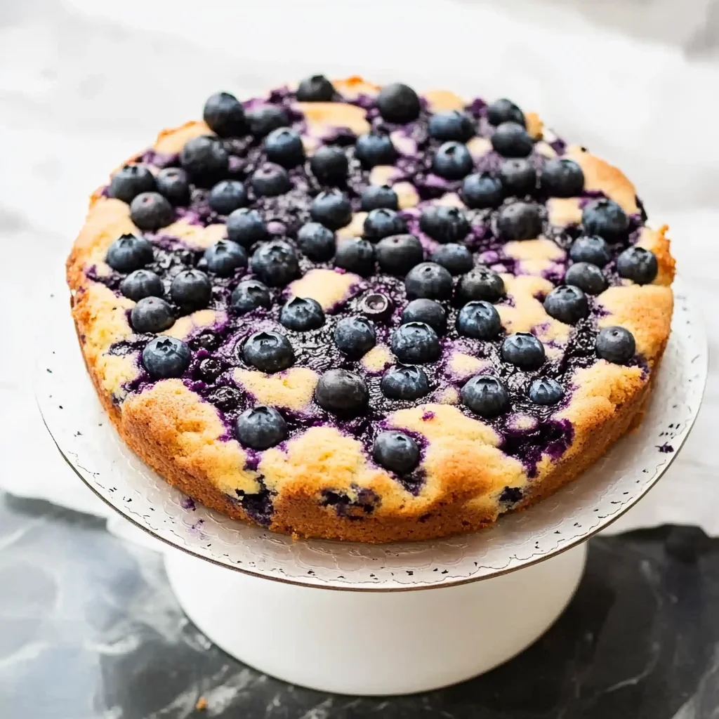 Blueberry Butter Cake