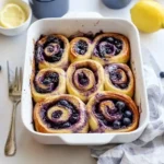 Blueberry Lemon Cinnamon Rolls