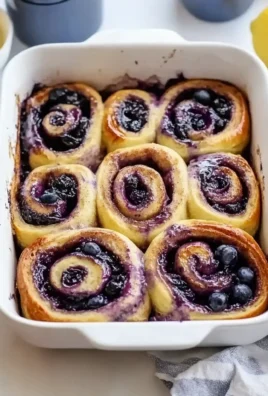 Blueberry Lemon Cinnamon Rolls