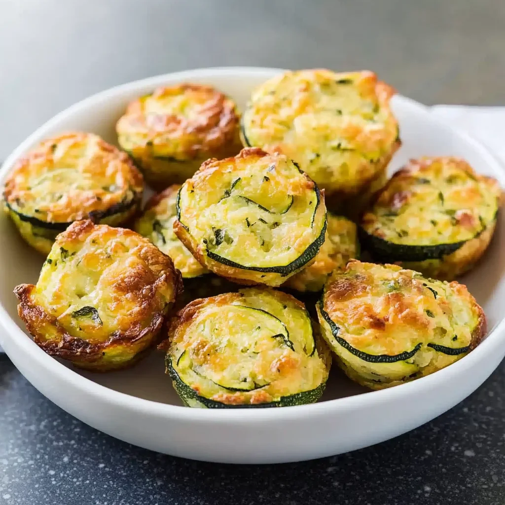 Cheesy Zucchini Bites