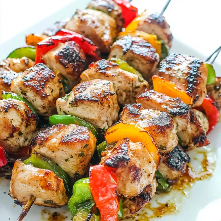Easy Chicken Kebabs