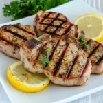 Easy Grilled Lemon Pepper beef Chops