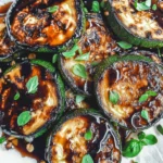 Easy Skillet Zucchini Recipe with Balsamic Reduction