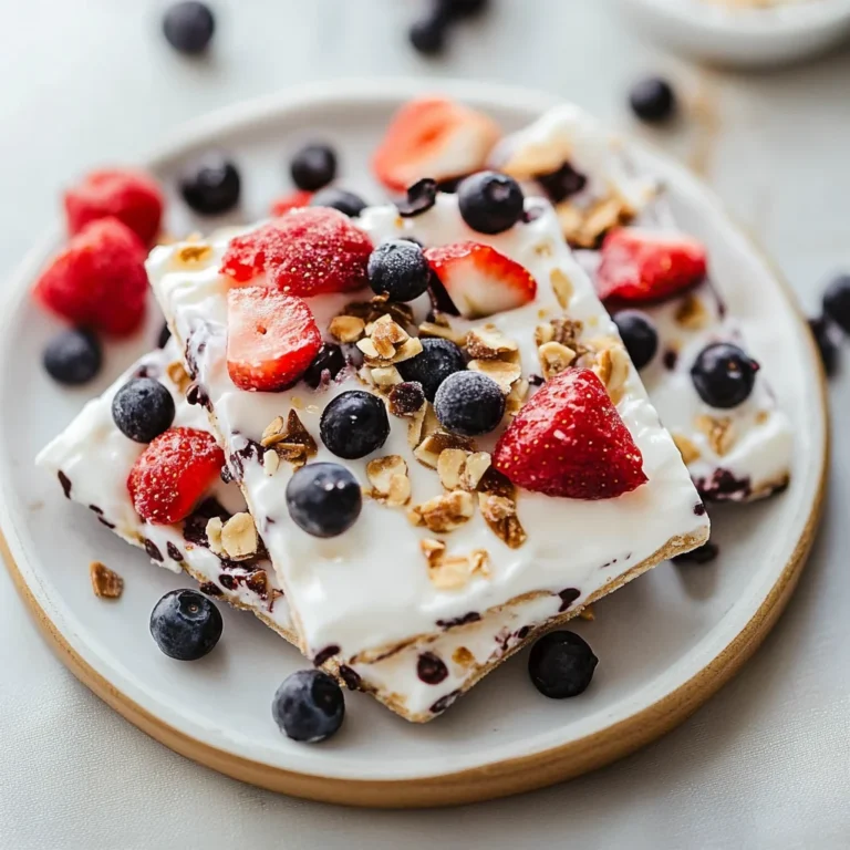 Frozen Yogurt Bark