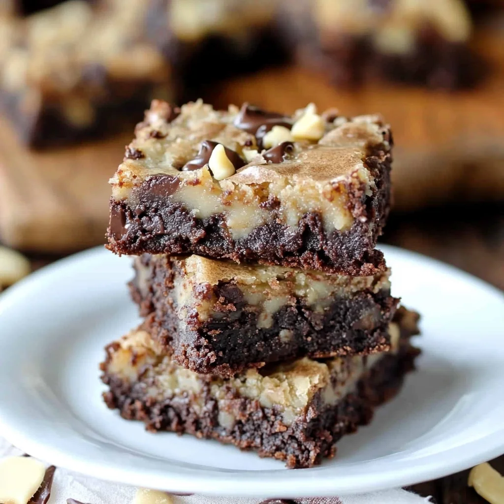 German Chocolate Brownies