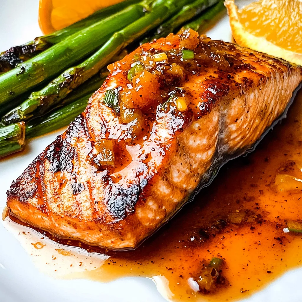 Grilled Chipotle-Orange Salmon