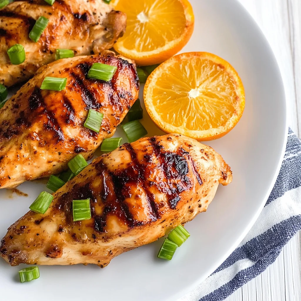 Grilled Citrus Garlic Chicken