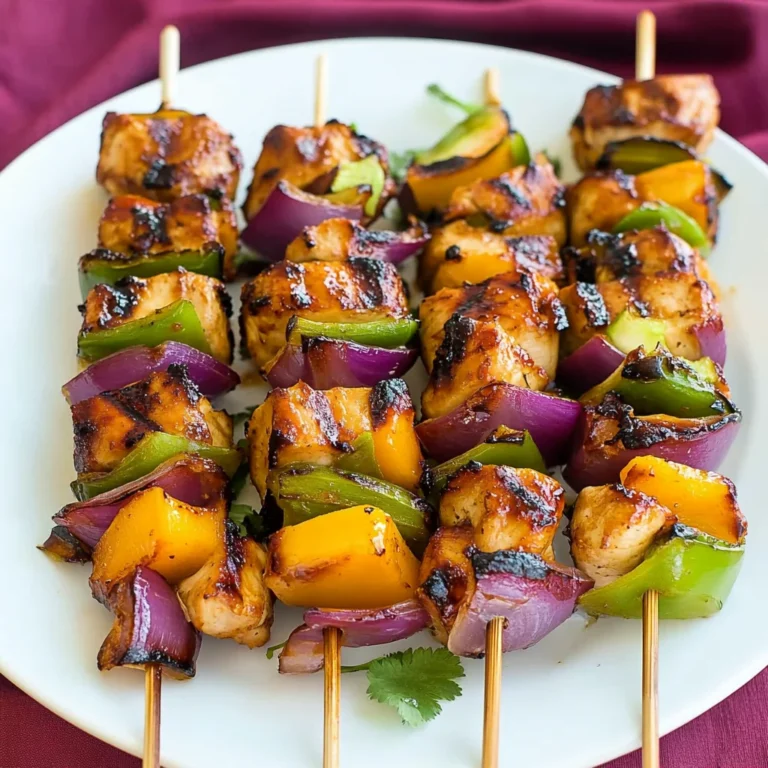 Hawaiian Chicken Kabobs