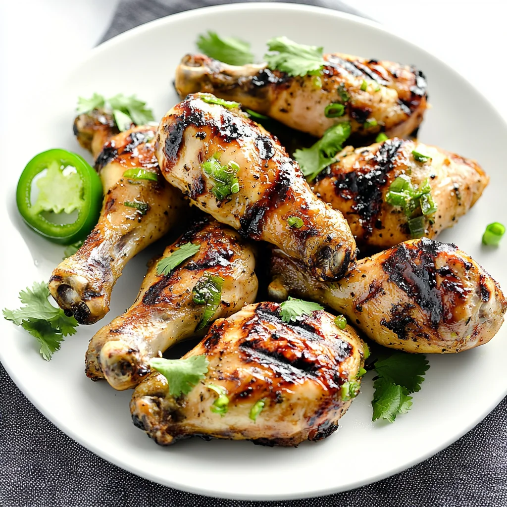 Honey Jalapeño Grilled Chicken Recipe