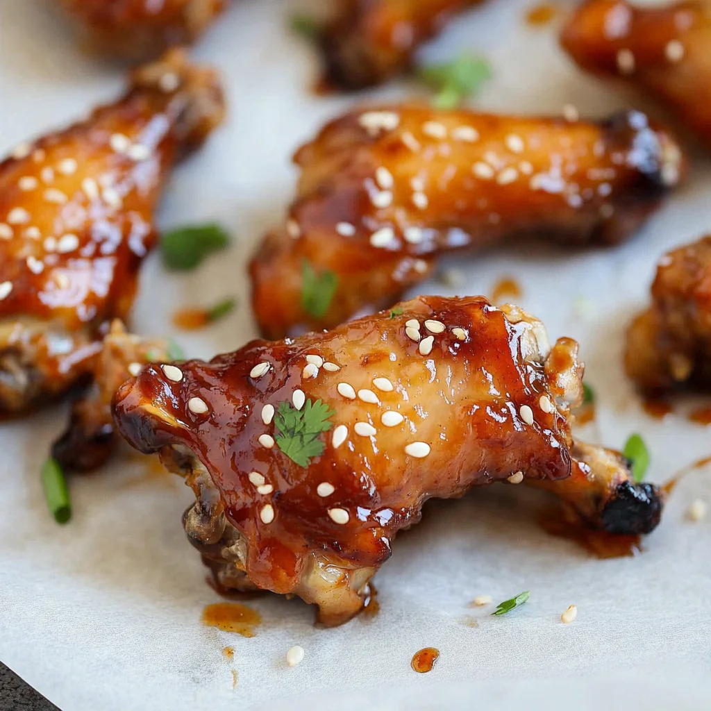 Honey Soy Chicken Wings