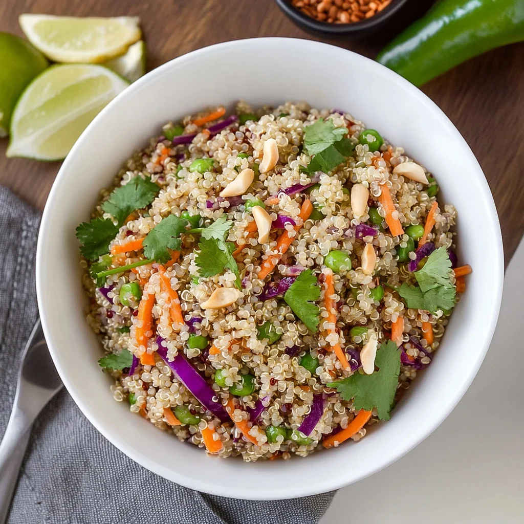 Make-Ahead Asian Quinoa Salad