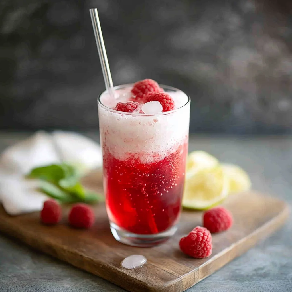 Raspberry Italian Soda
