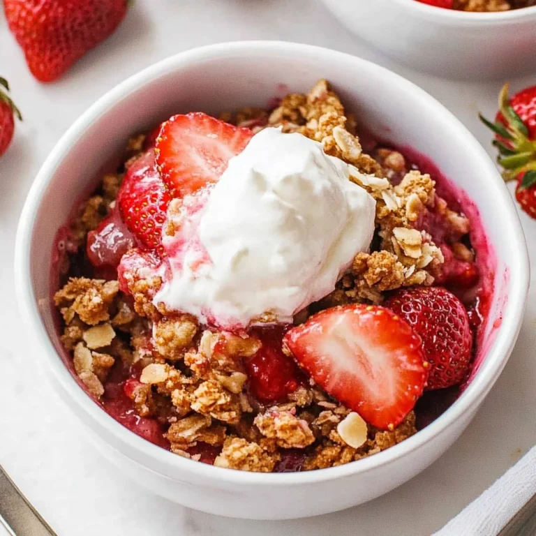 Strawberry Crisp