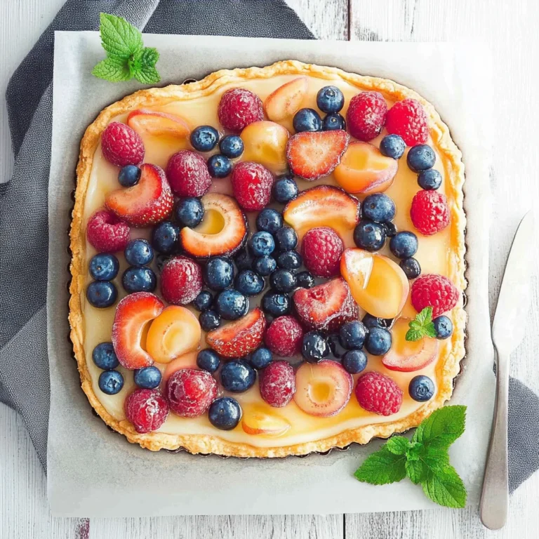 Summer Fruit Tart