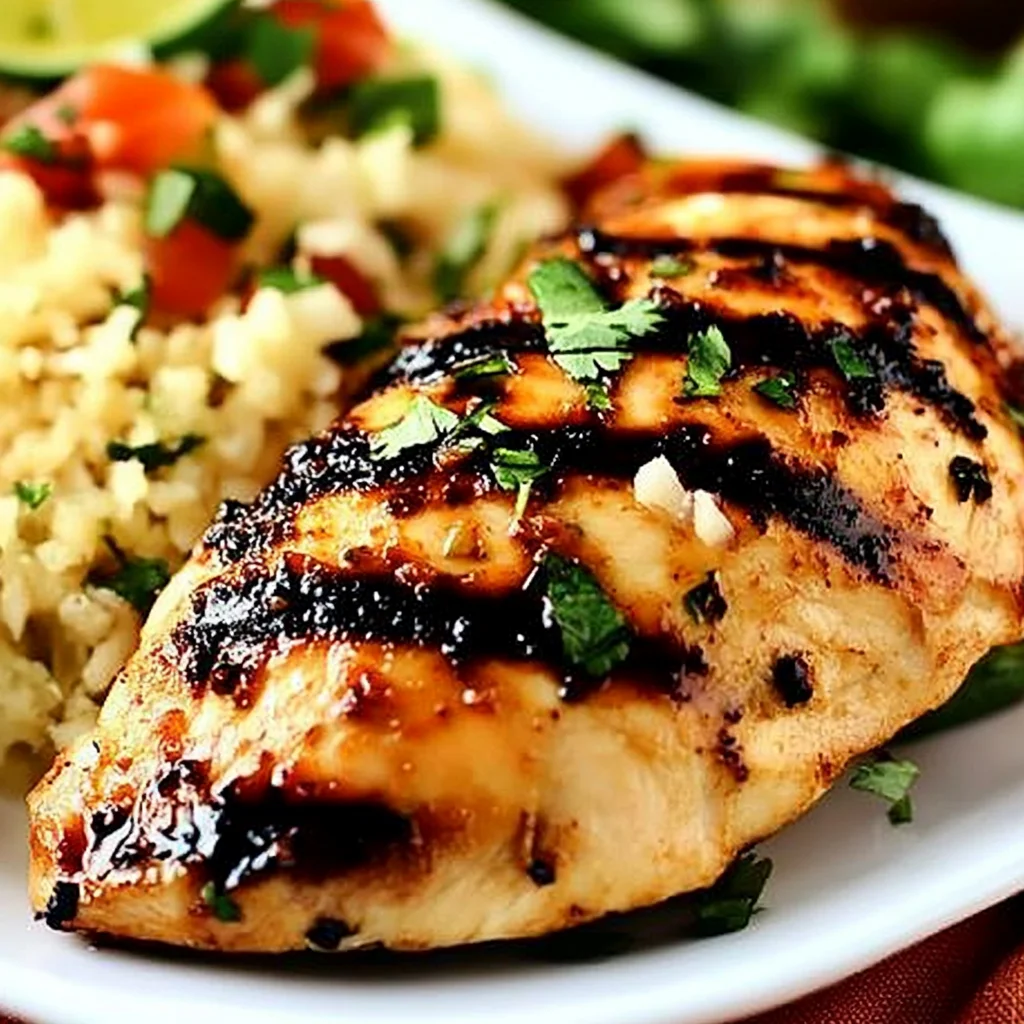 Sweet Chili Coconut-Lime Grilled Chicken