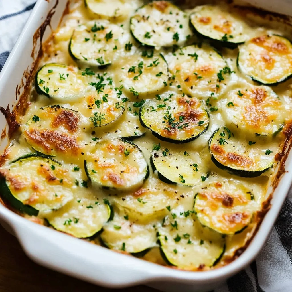 Zucchini Potato Bake Recipe