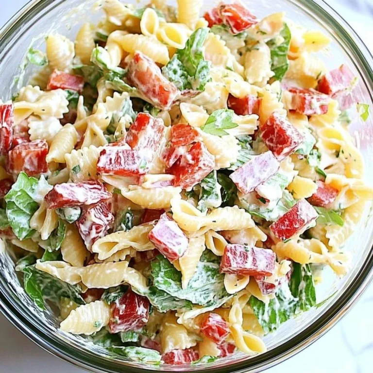 BLT Pasta Salad recipe