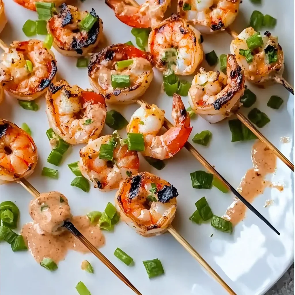 Bangin' Grilled Shrimp Skewers