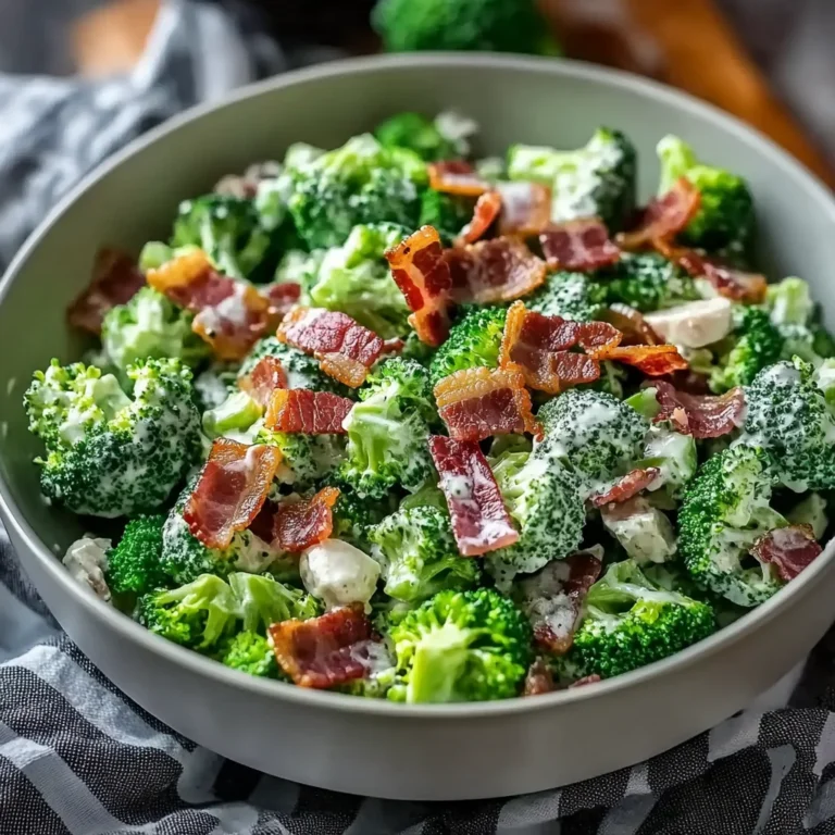 Classic Turkey Bacon Broccoli Salad Recipe