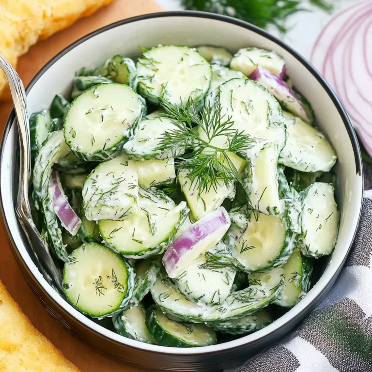 Cucumber Dill Salad