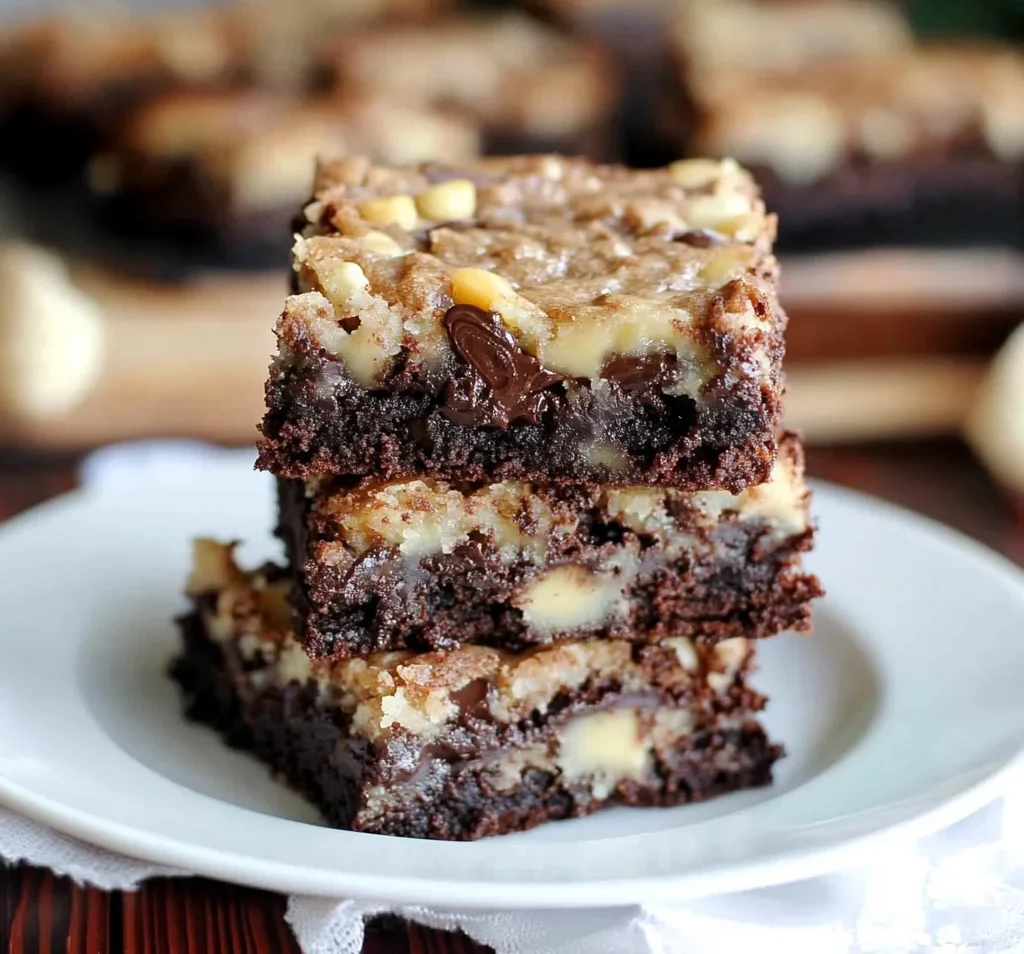 German Chocolate Brownies