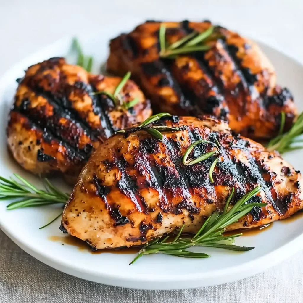 Grilled Chicken with Balsamic Vinegar